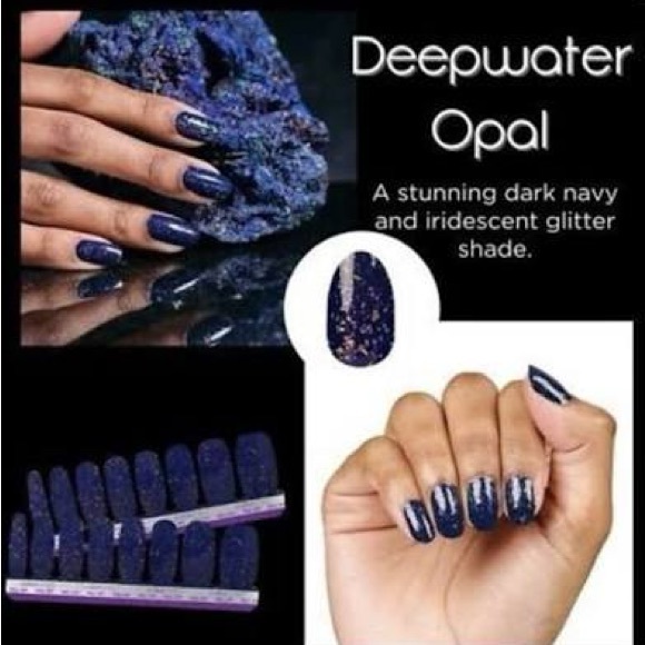 Deepwater Opal Color Street Nail Wraps - Picture 1 of 4